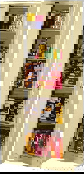 5 Shelf Locking Storage Cabinet